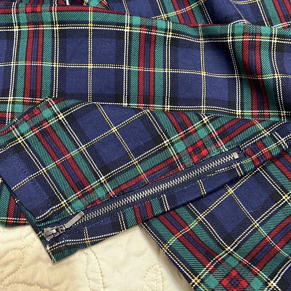 Torrid tartan plaid skinny pants - Picture 5 of 9